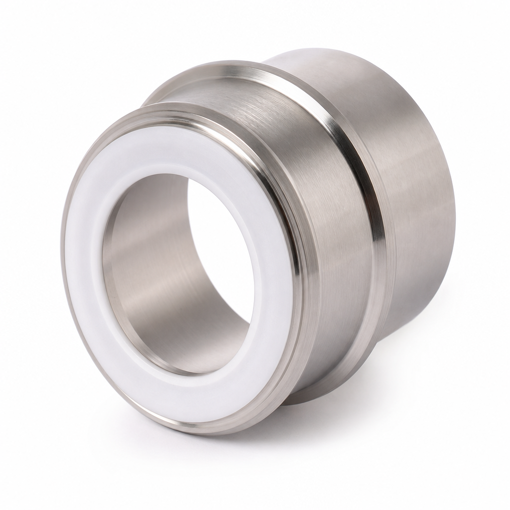 JOINT A LEVRE POUR RACCORD PTFE BLANC SMS