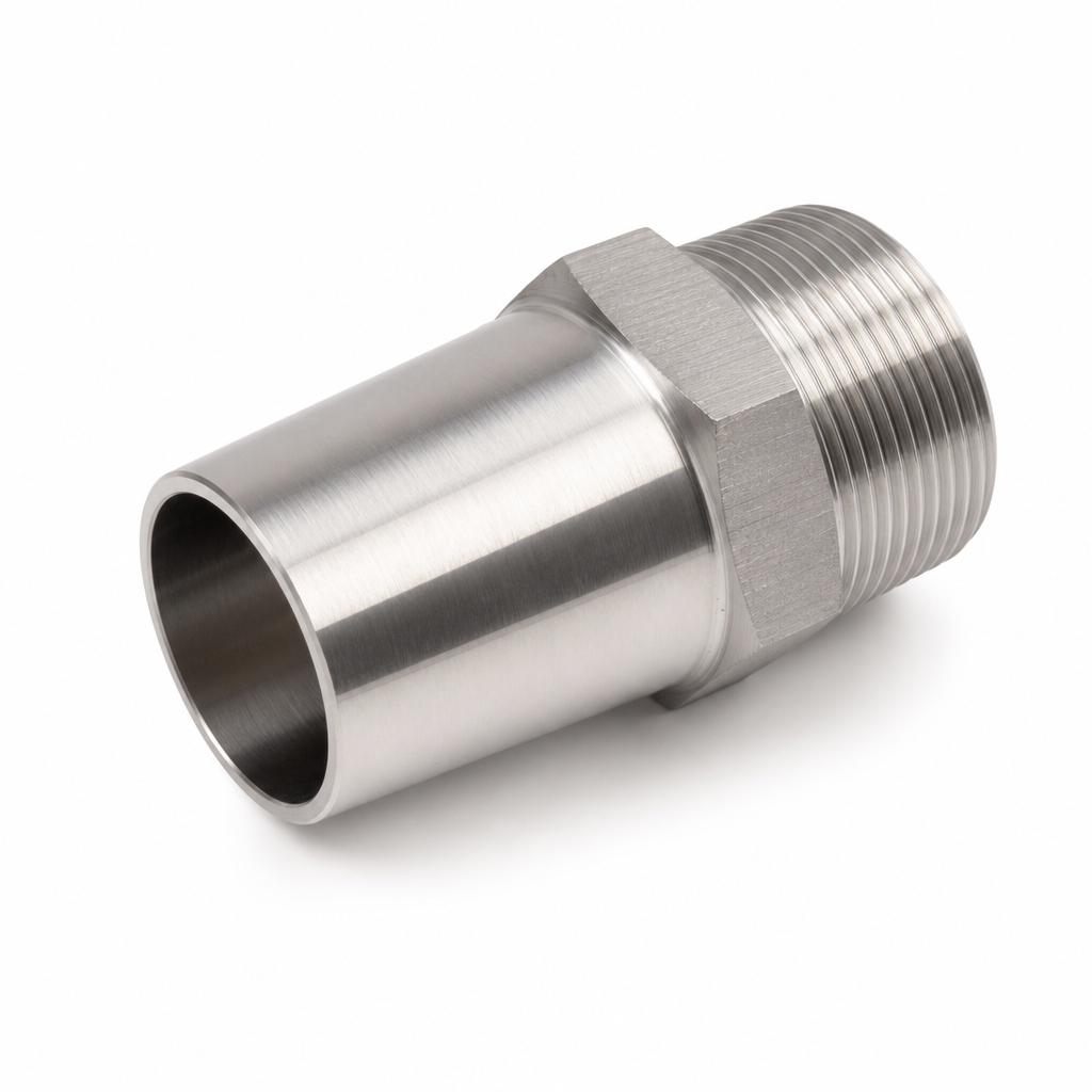 EMBOUT MALE A SOUDER INOX 316L
