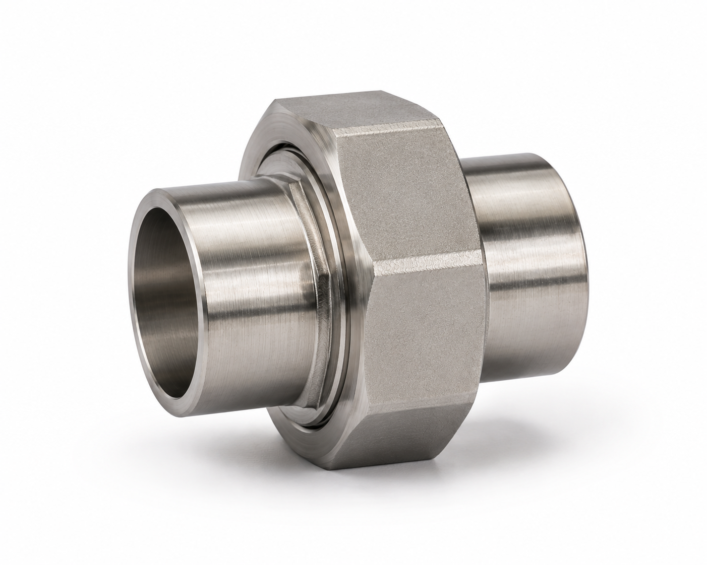 UNION LISSE LISSE INOX 316L PORTEE JOINT PLAT