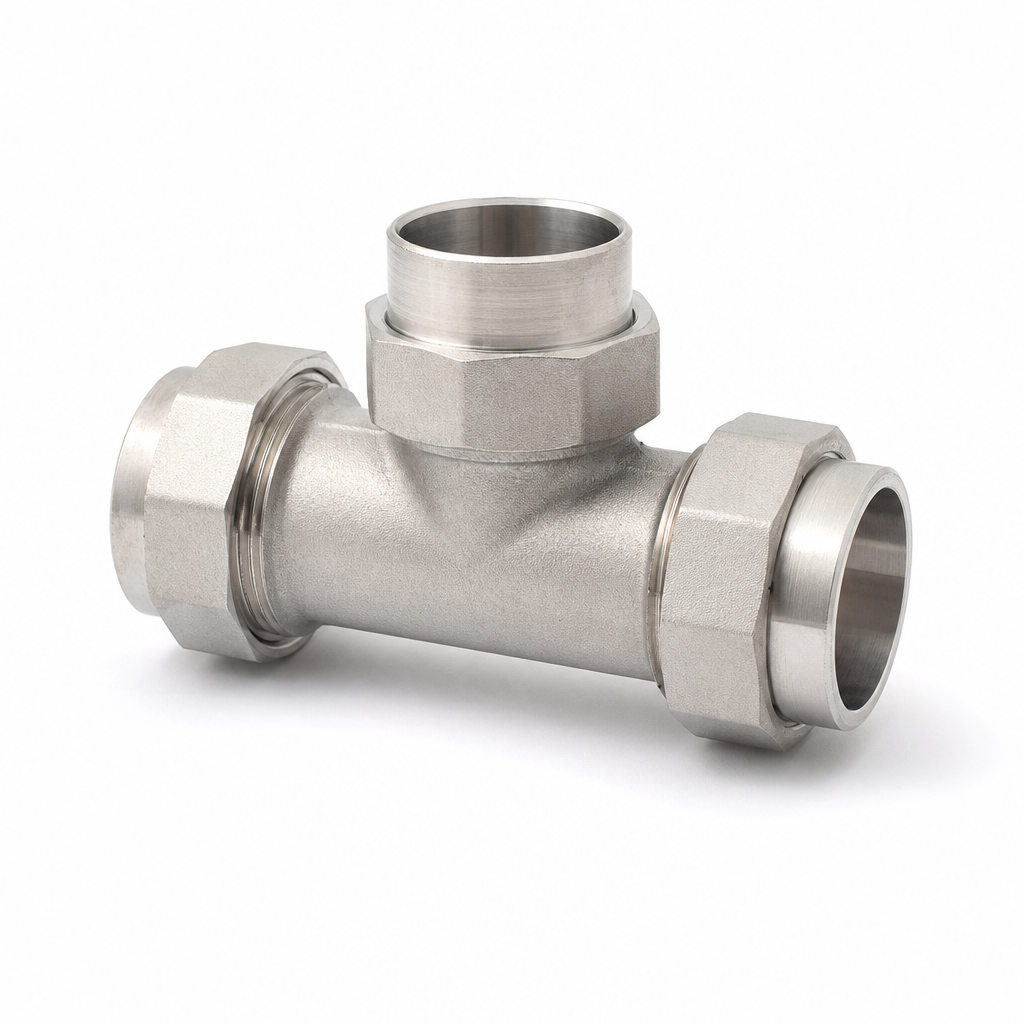UNION LISSE MALE INOX 316L PORTEE CONIQUE