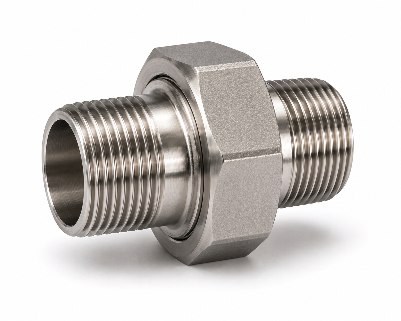 UNION MALE MALE INOX 316LPORTEE JOINT PLAT