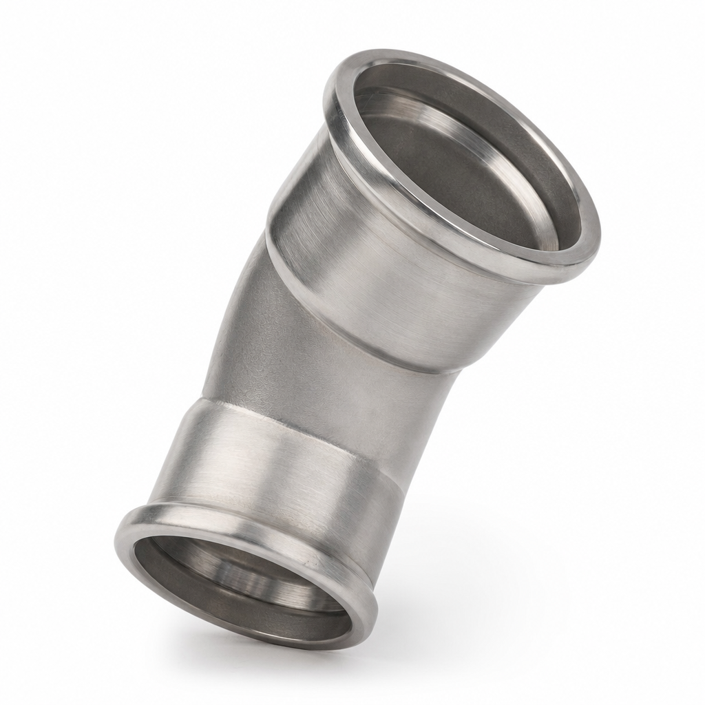 COUDE 45° INOX 316L F/F A SERTIR
