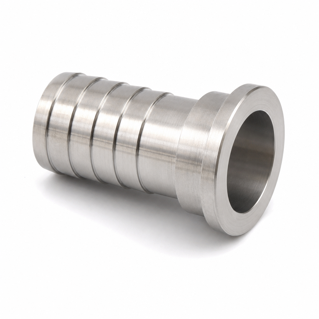 EMBOUT ADAPTATEUR CANNELE A SOUDER INOX 316L