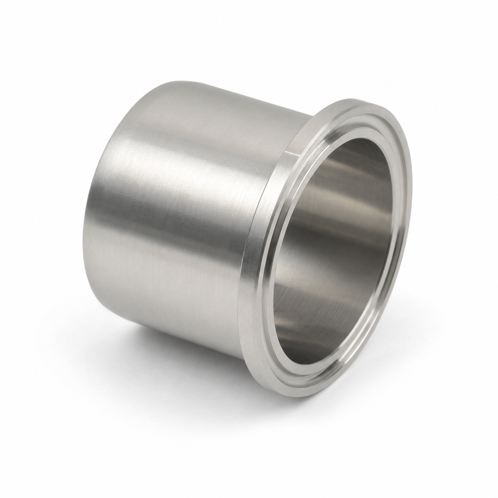 PIECE LISSE A DUDGEONNER INOX 304L POUR RACCORD SMS