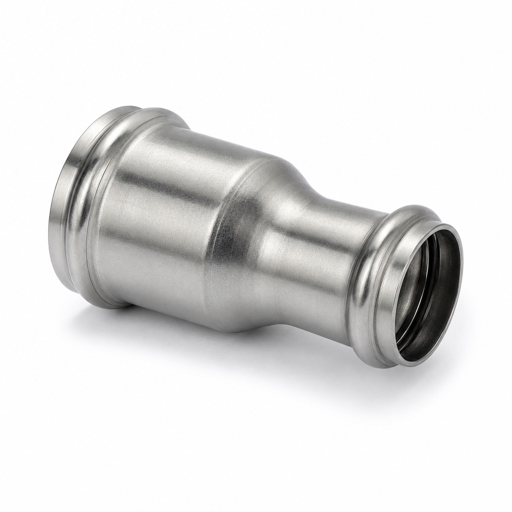 REDUCTION EN LIGNE ACS A ENBOITER ET A SERTIR INOX 316L