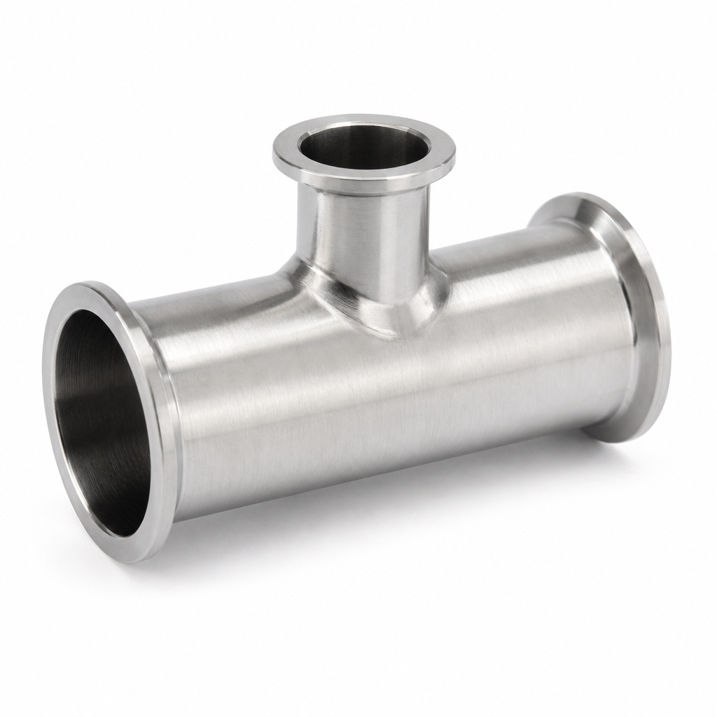 TE REDUIT ALIMENTAIRE INOX SMS