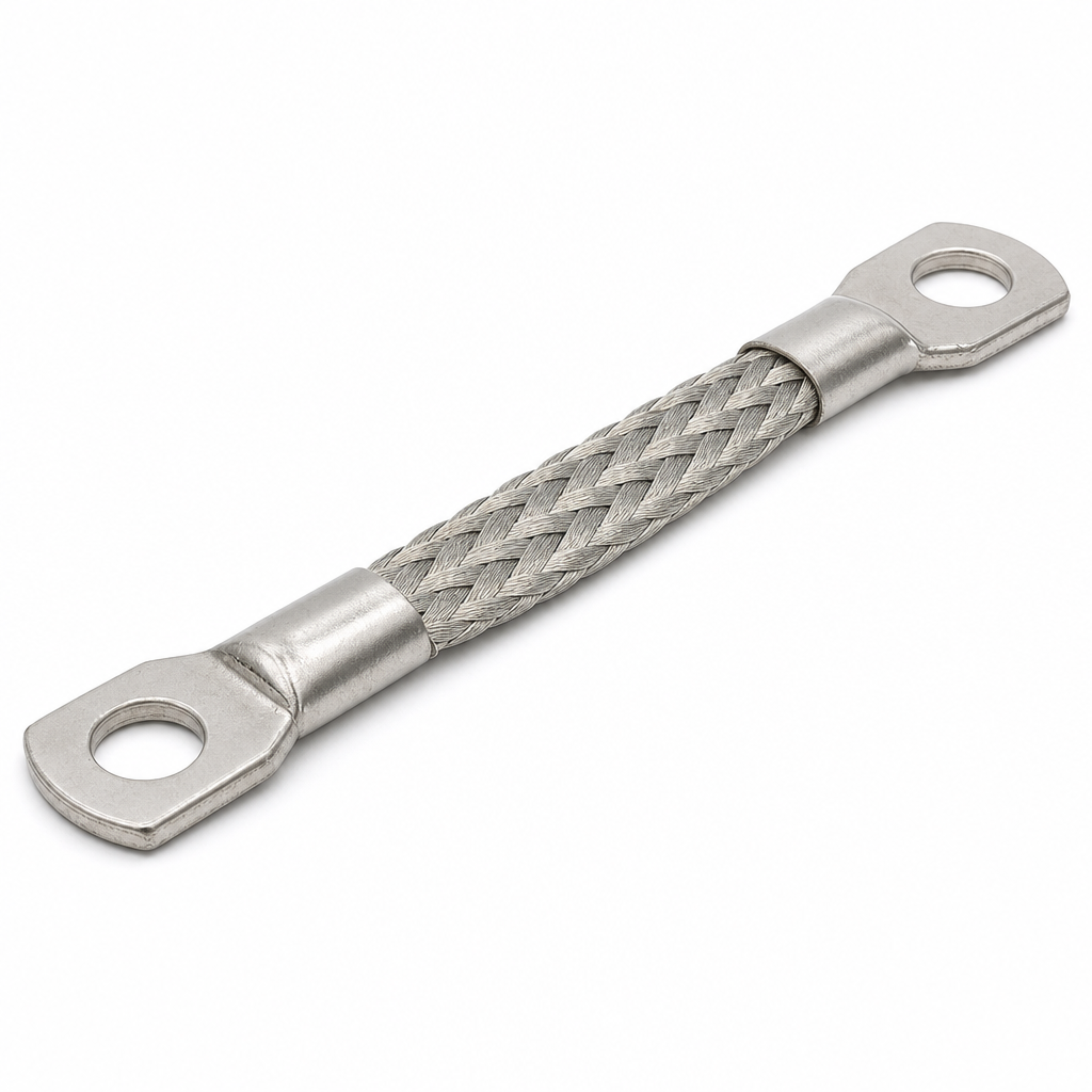 TRESSE DE MASSE CUIVRE ETAME SECTION 35MM²