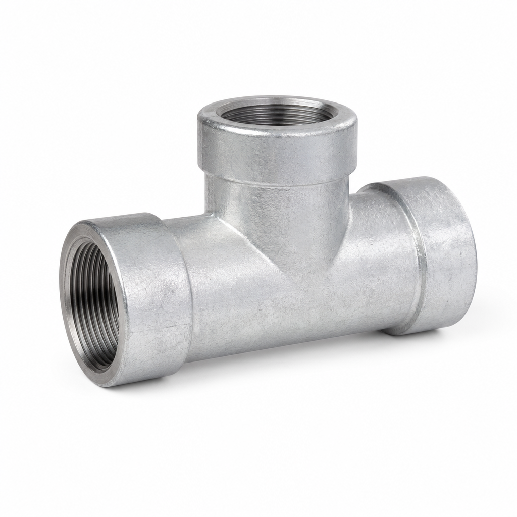 TUBE ACIER GALVA FILETEE/MANCHONNEE