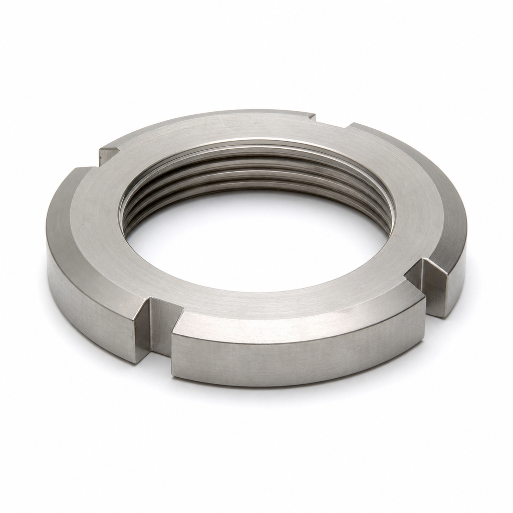 ECROU CRANTE INOX 304L POUR RACCORD