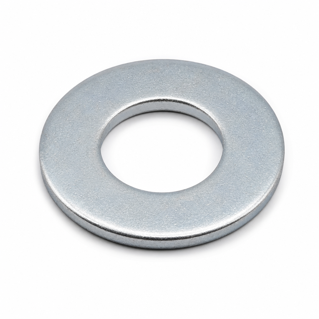 RONDELLE PLATE ACIER ZINGUEE CLASSE 8.8