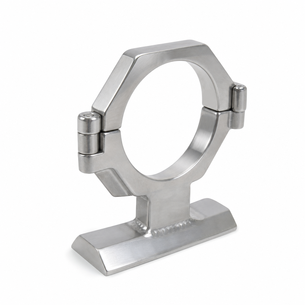 COLLIER HEXAGONAL ALIMENTAIRE ARTICULE A SOUDER 304L SMS