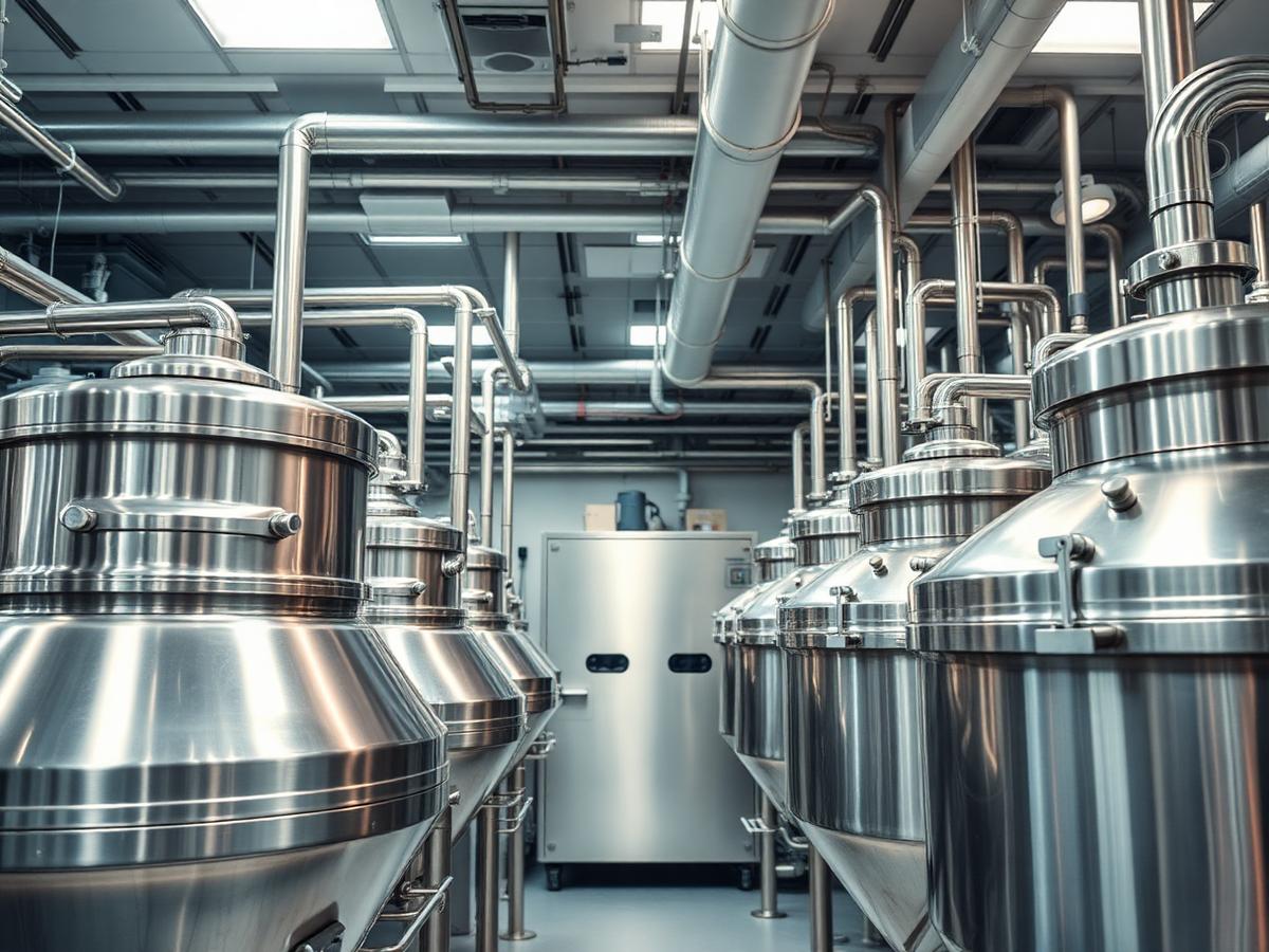 Inox industriel — secteur Cosmétique