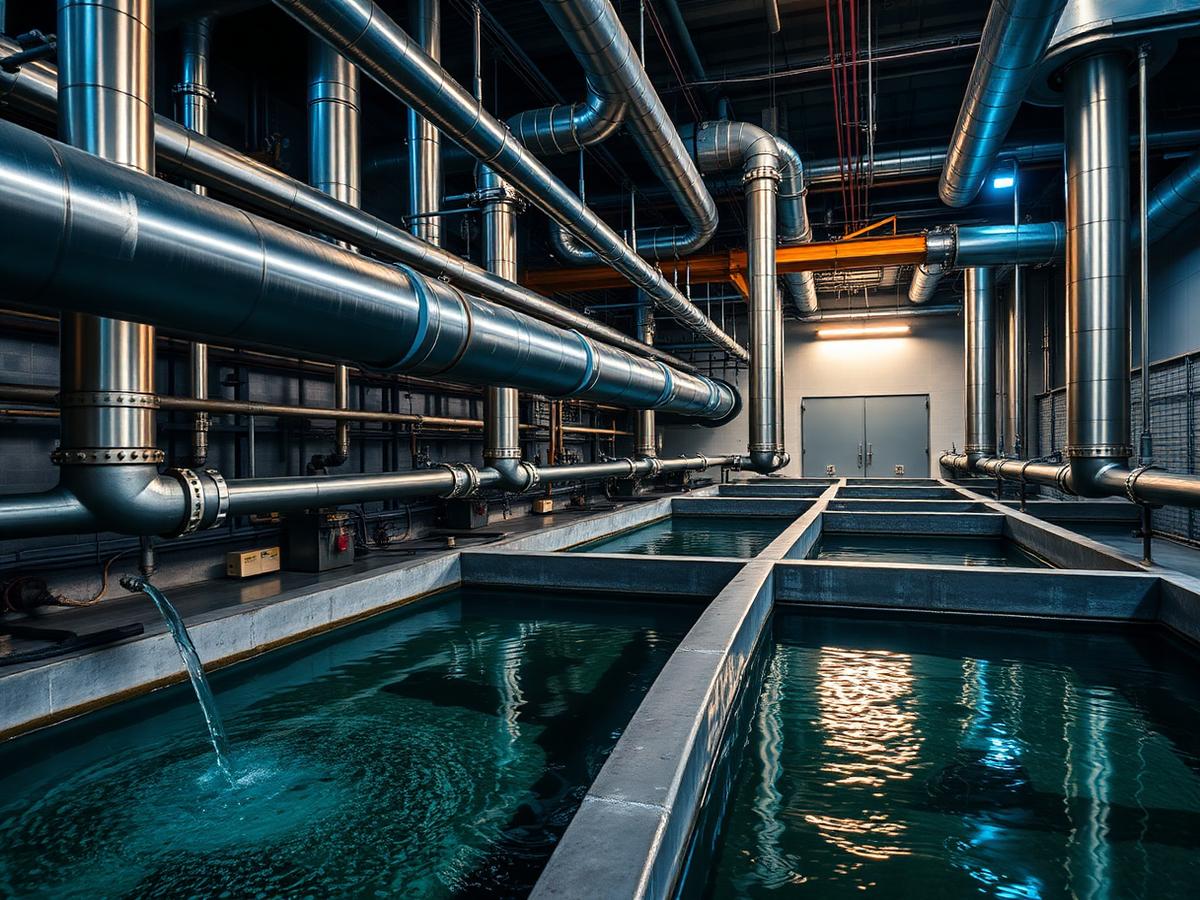 Inox industriel — secteur Traitement de l'eau